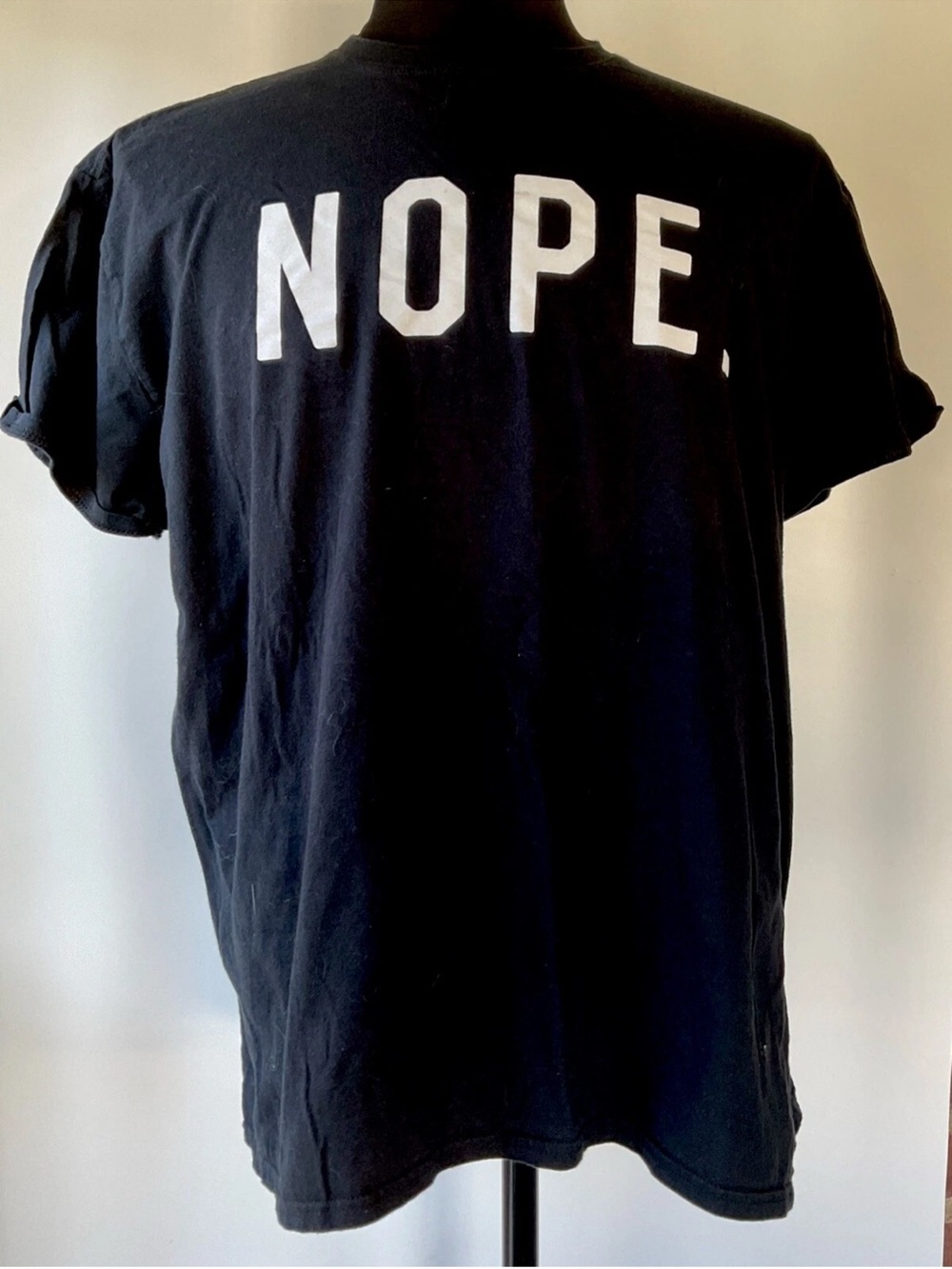Funny Humor Nope Not Today Graphic T-Shirt Size 3X
